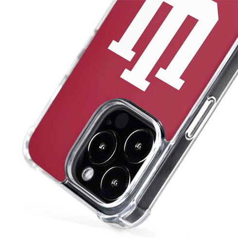Indiana University IU Logo iPhone 15 Pro MagSafe Case